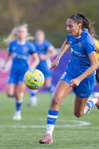 Durham WFC v London City Ladies on 17th November 2024 at Maiden Castle, Durham In the FA Womens Championship.Durham WFC 3-2 London City LadiesPhotos by George Ledger Photography