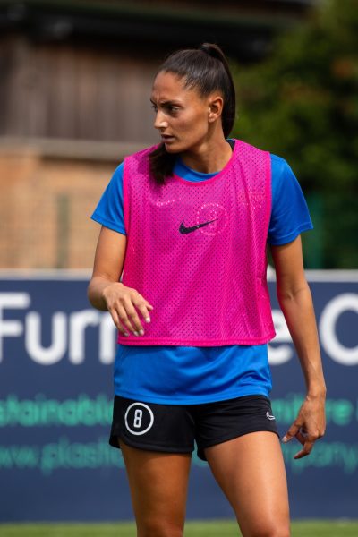 DURHAM, ENGLAND - JULY 18: during the Durham Women Training Session on July 18th 2024 in County Durham, United Kingdom. (Photo by Matthew Appleby)